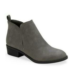 Sun + Stone Womens Cadee Ankle Booties (size 10) WIDE WIDTH